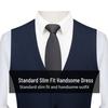 ROMON Men's Wool Blend Business Suit Vest