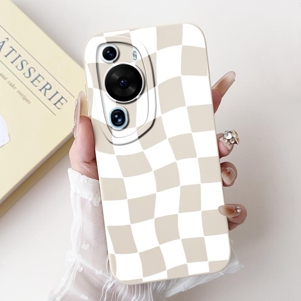 Cover For Huawei P60 Pro P60Art Case TPU 2024 Fashion Luxury Soft Silicone Phone Case For Huawei P60 Camera Protection Bumper
