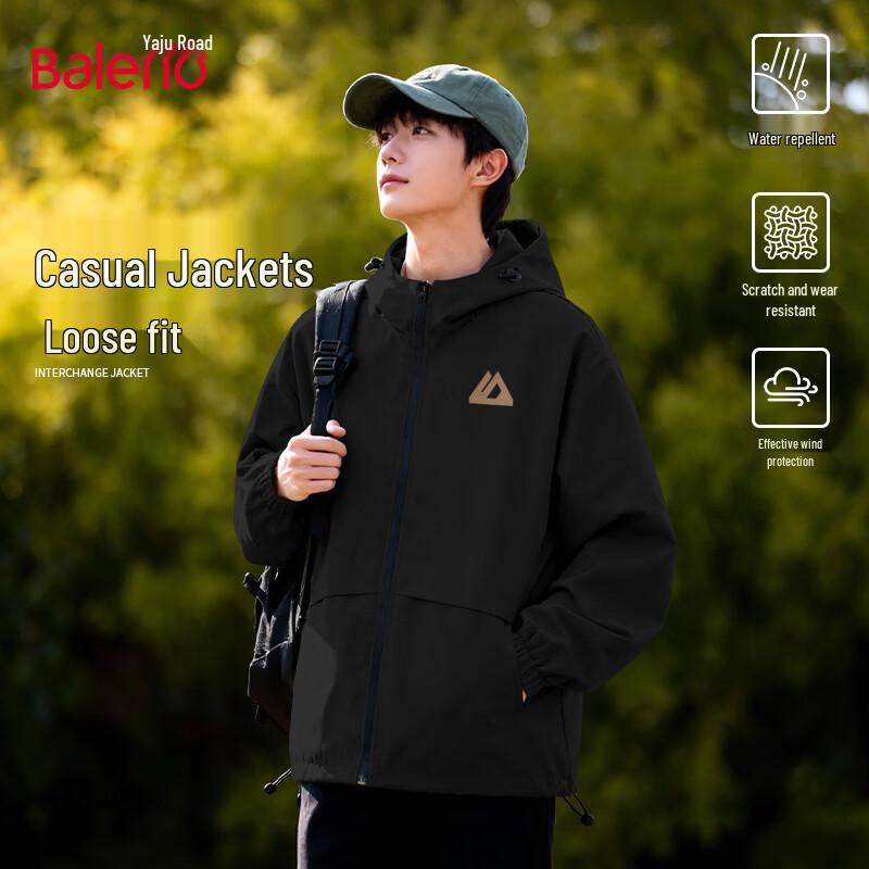 

Baleno Men s Hooded Casual Outdoor Jacket 2XL