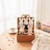 Cute Plush Doll Keychain Hanging Plush Rabbit Key Ring Creative Bear Plush Pendant  Daily Use