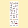 Cartoon Stickers Cute Graffiti Rabbit Stickers Cartoon Animal Stickers Hand Account Diary Scrapbook Stickers