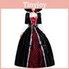 Elegant And Enchanting European Style Female Vampire Cosplay Dress For Parties