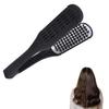 Koundeneko Straightening Twin Boar Double Hair Hair Blow Hair Texture Curly Hair Beauty Easy To Home Use Brush, V-shaped Brush, Clip-on, Bristle,