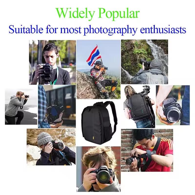 Plecak na aparat zewnętrzny Wideo Cyfrowa torba na ramię na aparat Wodoodporny plecak fotograficzny Etui DSLR Dla Canon Nikon Sony Olympus Fuji