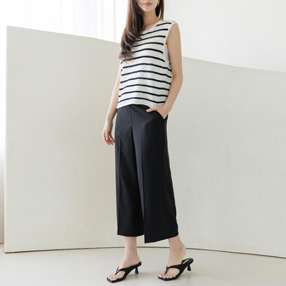 Dedra Orne Knit Sleeveless Top Knf3019