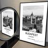 1pc City Poster New York London Paris Poster Paper Print Home Bedroom Entrance Bar Cafe Art Painting Decoration