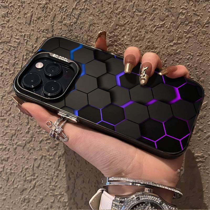 IMD Colorful Phone Case for iPhone 11 13 16 Pro Max iPhone 14 15 Pro Max 12 13 Pro Max Samsung S24 A55 S23 A05 S25 A54 A06 S22 A15 A52S A34 A14