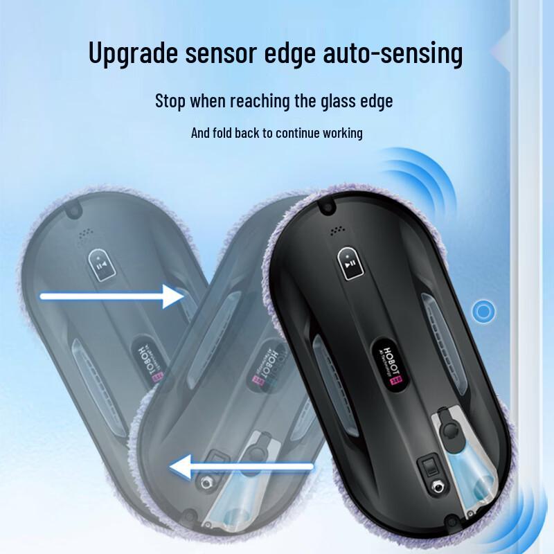 HOBOT 388 Automatic Spray Window Cleaning Robot CN Plug (adapter Included)