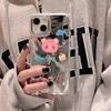 Huse pentru telefoane mobile pentru iPhone 11 13 XR 15 Pro Max 12 14 Pro Max Husa iPhone 16 XS Max Husa protectoare cu oglinda Oglinda Desene animat rafinat Impermeabil