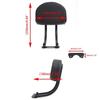 Sissybar passager pour Harley Davidson Sportster S 1250 21-25 Dossier passager noir