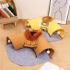 2 In 1 Cat Bed and Tunnel Activity Center Breathable Play Hut with Playing Ball Toy Interactive