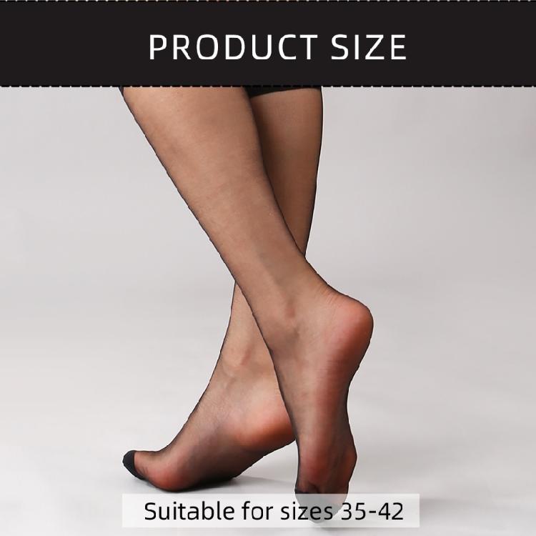 Sophisticated 1/5/10 Pairs Women's Casual Over the Calf Long Socks Silky Nylon Ultra Thin Sheer Knee Length Stockings