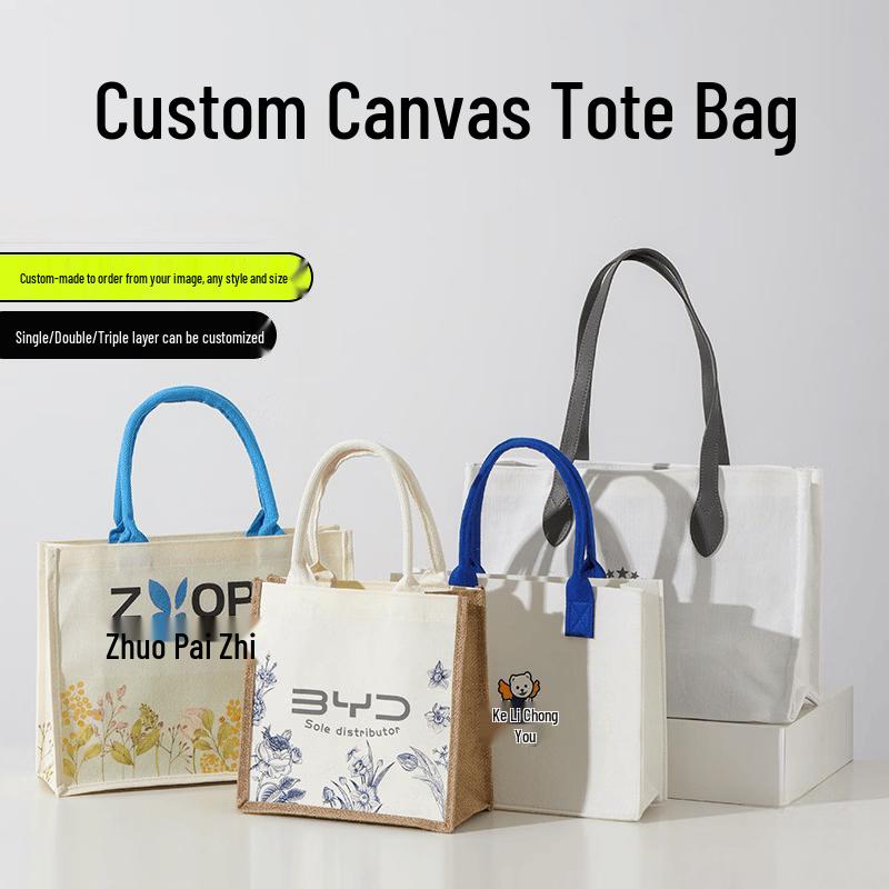 De Rian Custom Laminated Canvas Tote Bags