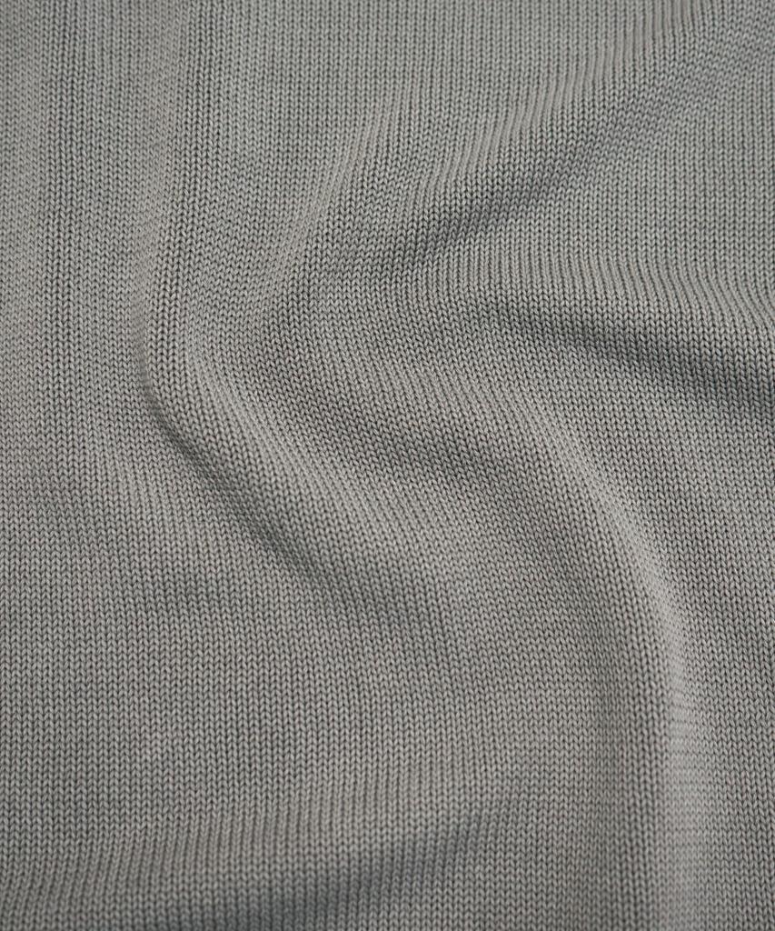 BIRBANTE Garment-Dyed Washable Round Knit - Grey