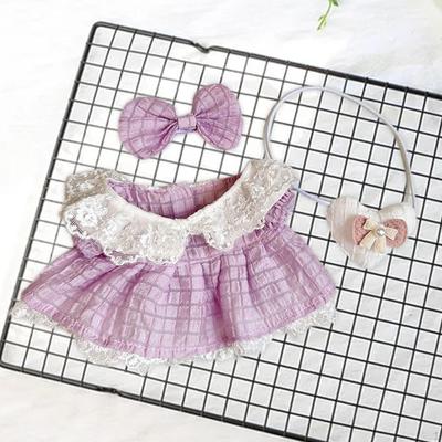 3er-Pack handgefertigte Kleidung für 15 cm Plüsch-Entenpuppe, inklusive Zubehör
