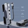 Type-C 6-in-1 Game Console Expansion Dock: HDMI 4K, Gigabit Ethernet, Steam-Compatible Multifunctional Base