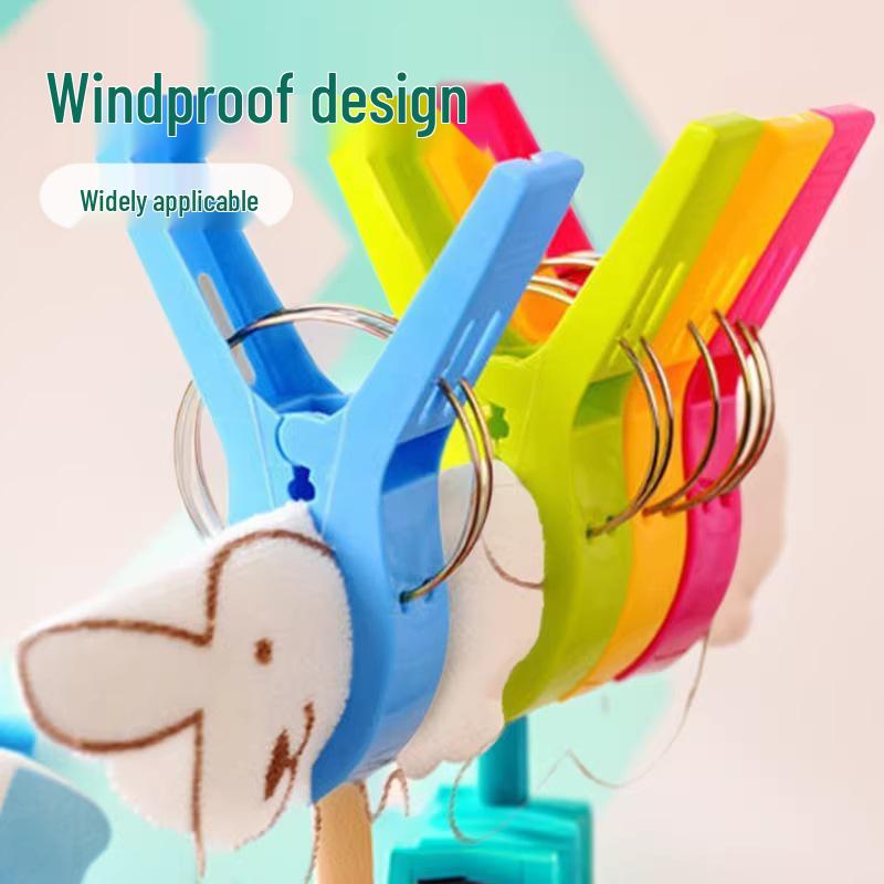 Large Windproof Plastic Clothes Pegs for Quilts and Bed Sheets