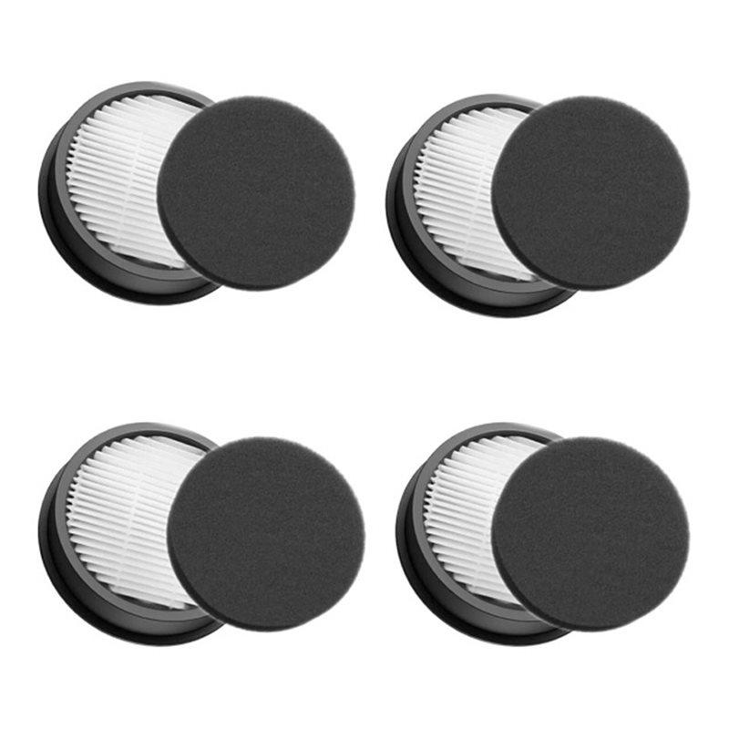 LITE-For SMOTURE VAC01/VAC02/VC70 Cordless Vacuum Cleaner Replacement Filter Set- 4PCS Part Kit