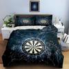 Dartboard Lightning Design Bedding Duvet Cover Sets Duvet Covers Pillowcases Gifts (1 * Duvet Cover 2 * Pillowcases, Without Duvet Insert)