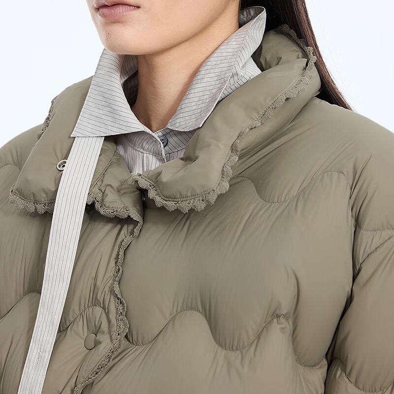 JNBY Stand Collar Long Sleeve Down Jacket 5Q1C12970