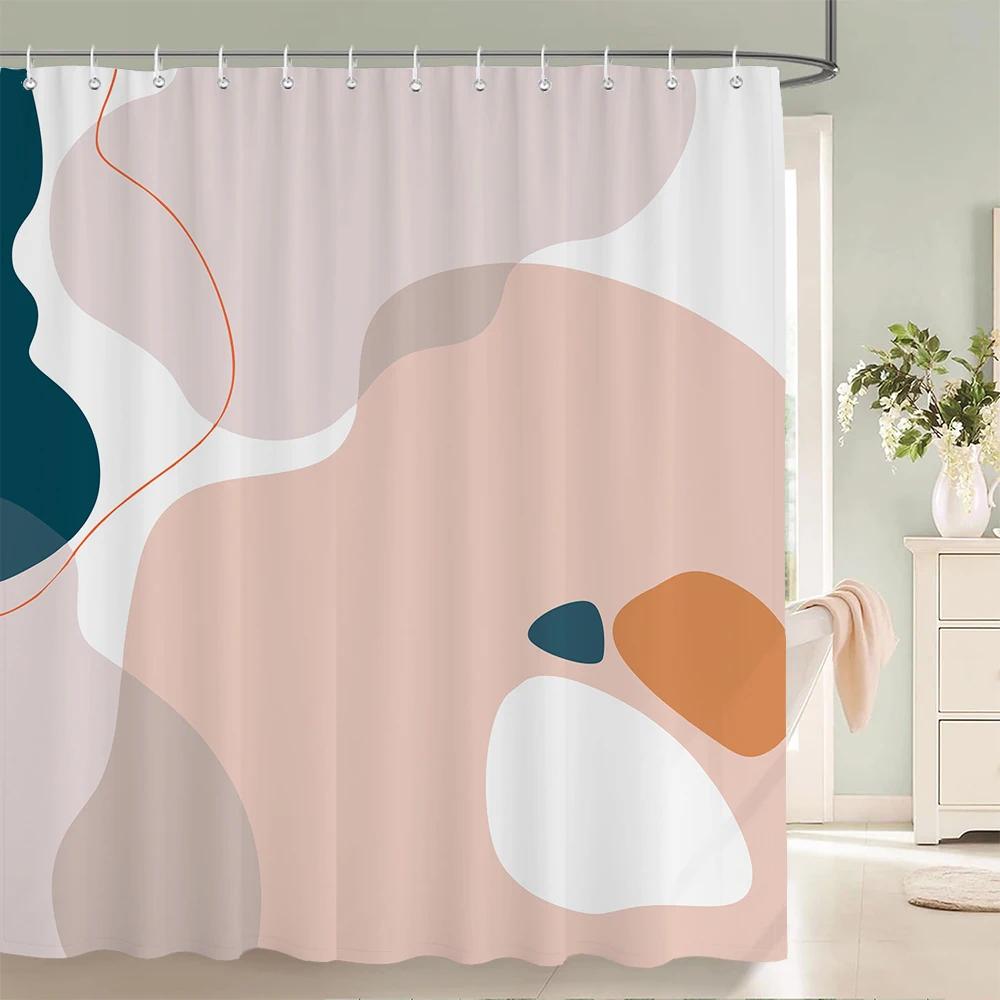 JY01Flower Shower Curtain Bathroom Waterproof Polyester Shower Curtain Floral Printing Curtains for Bathroom Shower with Hooks@1