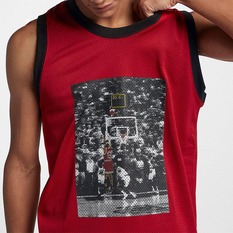 Jordan Round Neck Pullover Breathable Sleeveless Vest Men Vests Red AQ0698-687