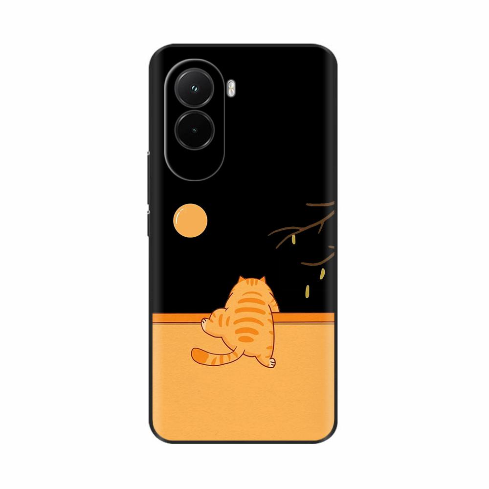 For Poco M7 4G Case Silicone Camera Protection Back Cover For Xiaomi PocoM7 4G TPU Cartoon Funda Poco M7 4G M 7 Phone Case Coque