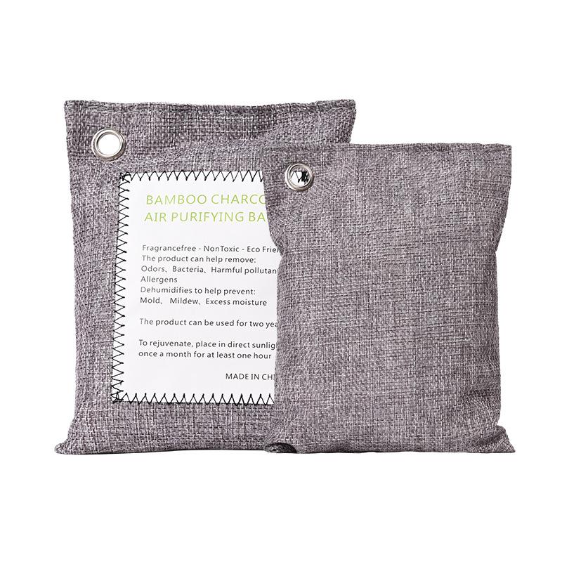 Versatile Bamboo Charcoal Bags: Home, Car & Wardrobe Deodorizer, Formaldehyde Remover
