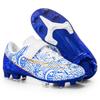 Children's Football Shoes Low Top Velcro Boys and Girls Student Training Sneakers Spike Shattered Sneakers