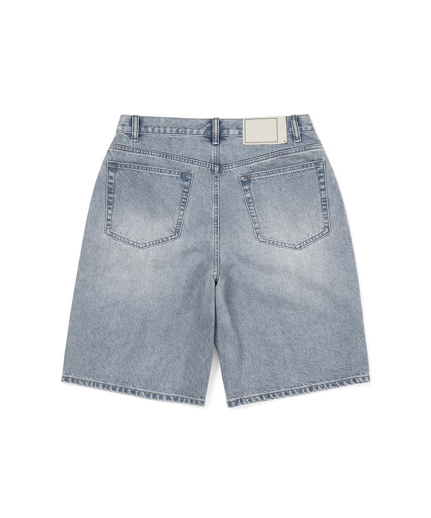 THISISNEVERTHAT Loose Denim Short Washed Blue