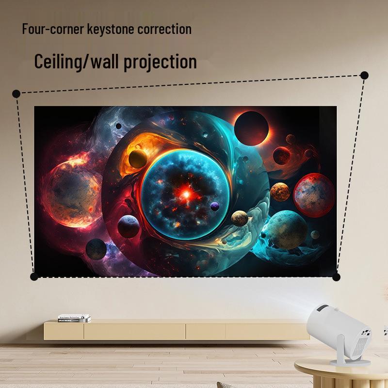 HY300 Mini Wireless Home & Car Projector