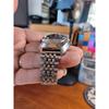 Used Orient Chrono Ace Dark Brown Dial Jubilee Bracelet Movable Item