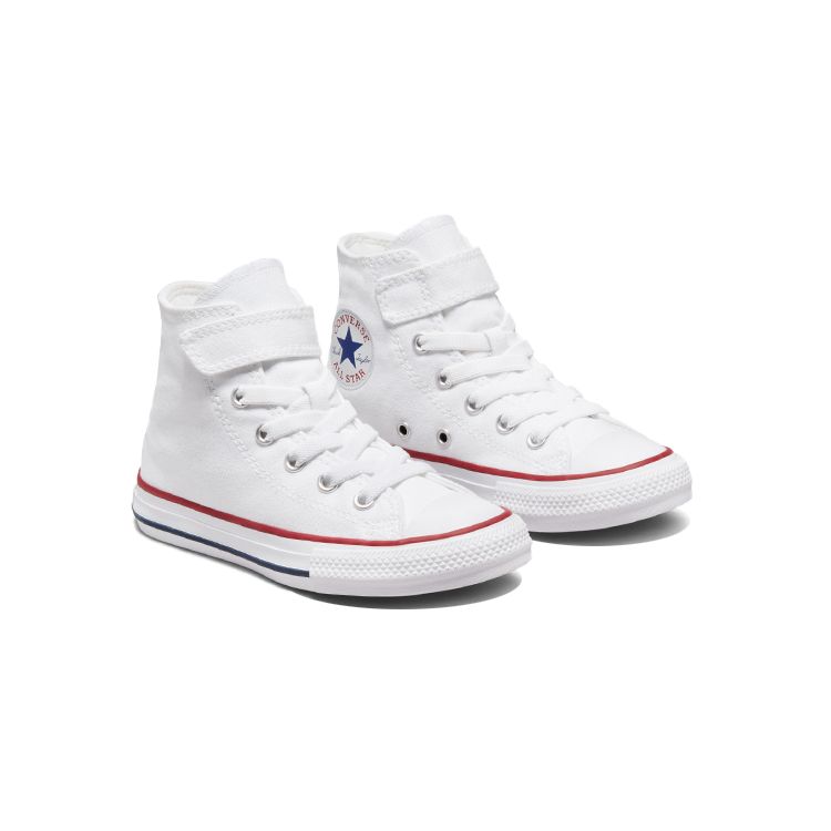 Converse Chuck Taylor All Star 1V High Top Kids Canvas Shoes Kids Sneakers White 372884C