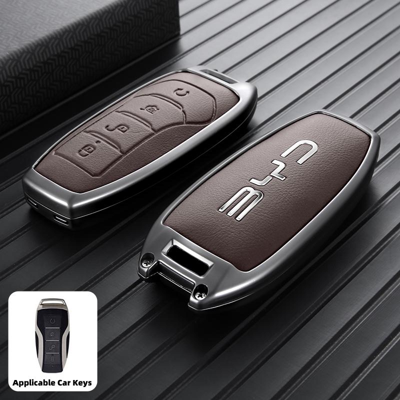 Car Key Case For Byd Qin Plus Ev Car Key Case Song Pro Dmi Tang Seal Dolphin Han Ev And Yuan Plus Car Accessories Interior Shell