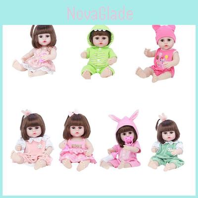 Realistic Reborn Baby Doll With Soft Full Silicone Body Safe And Non-toxic For Newborns