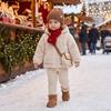 Girls Zip-Up Hooded Sweatshirt Long Sleeve Color Casual Top
