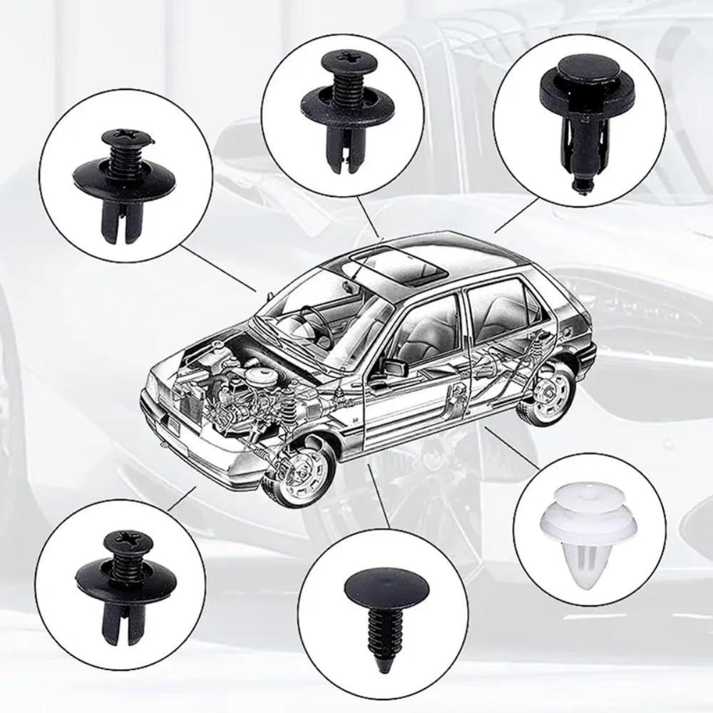 Repairing Retainer Clips Universal Fasteners Sets for Tesla Model 3 Y S X Car Accessories