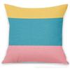 Pink Ins Fresh Plush Printed Pillow Case Creative Nordic Sofa Pillow Design Waist