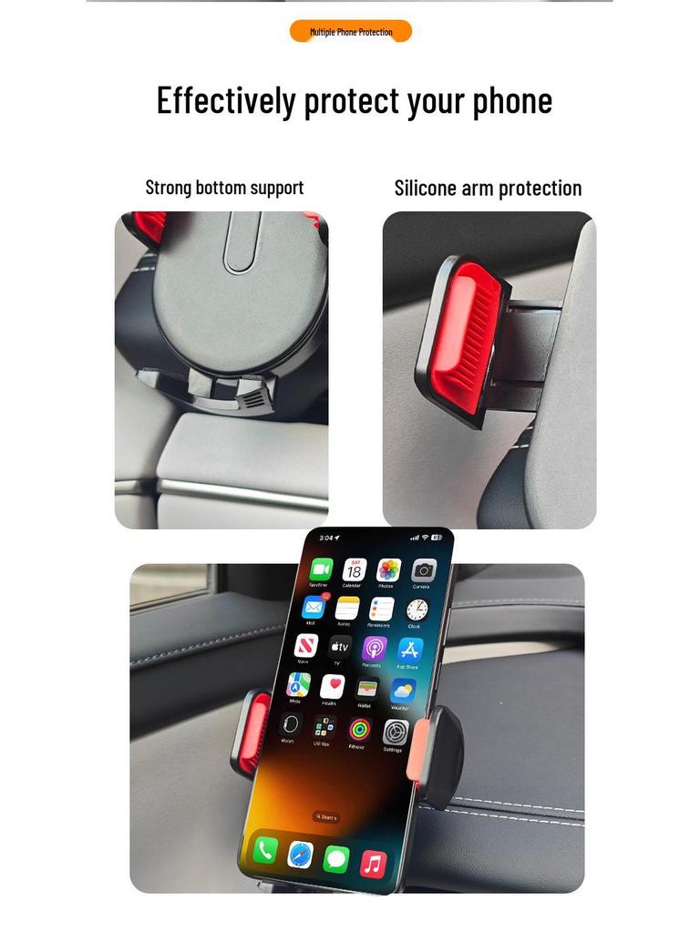 Universal Adjustable Car Phone Holder for Dashboard