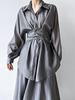LUXI Commuter Sleeveless Vest Dress - Women's Loose Fit with Round Neck and Drape Straight Skirt, Style 3622.