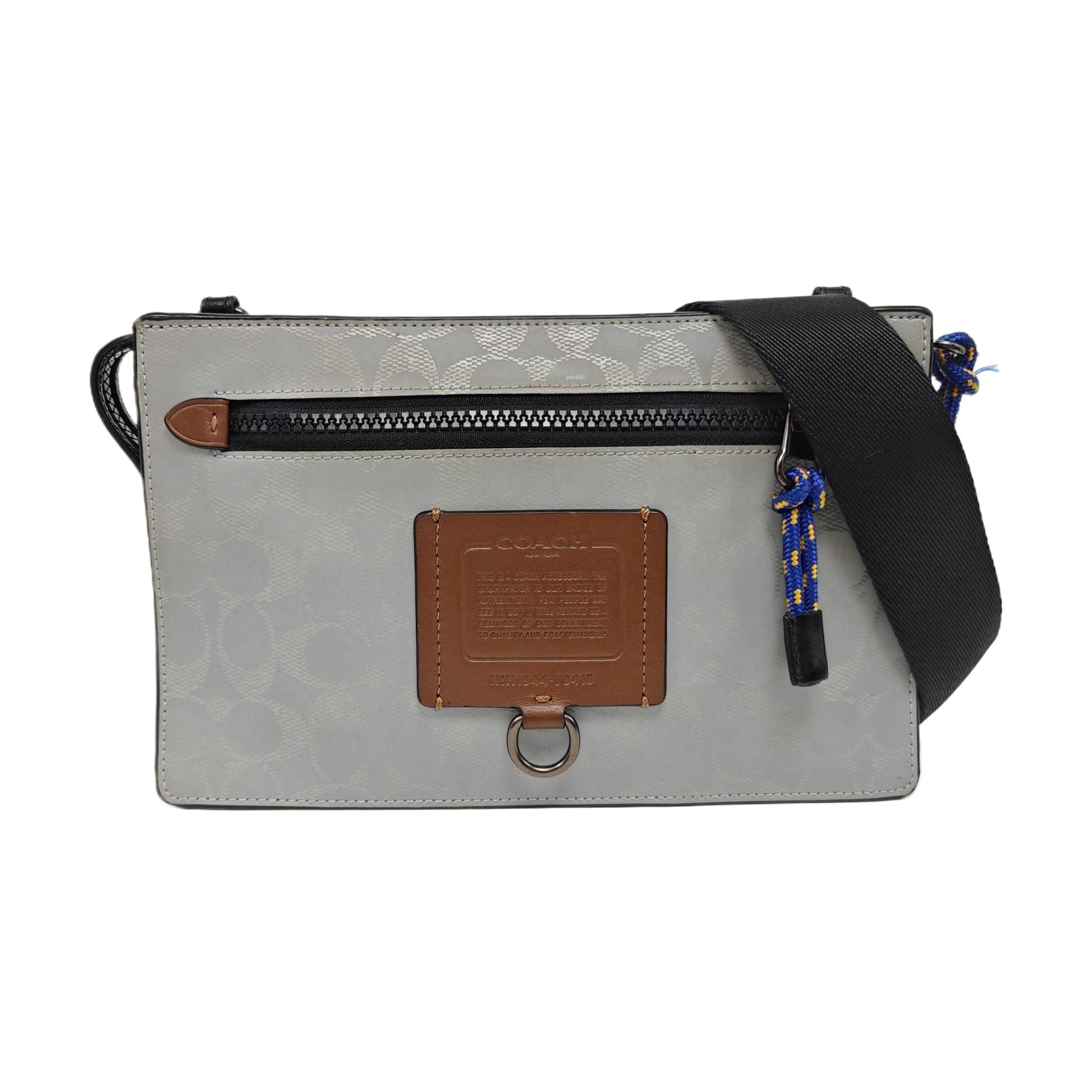 [Pre-Owned] Rivington Brand Logo Print Coated Canvas And Calfskin Wallet - Good #N5YNLL ONE SIZE