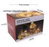 LED Christmas Wish Ball Curtain Lights - Snowman & Tree Festival Decor
