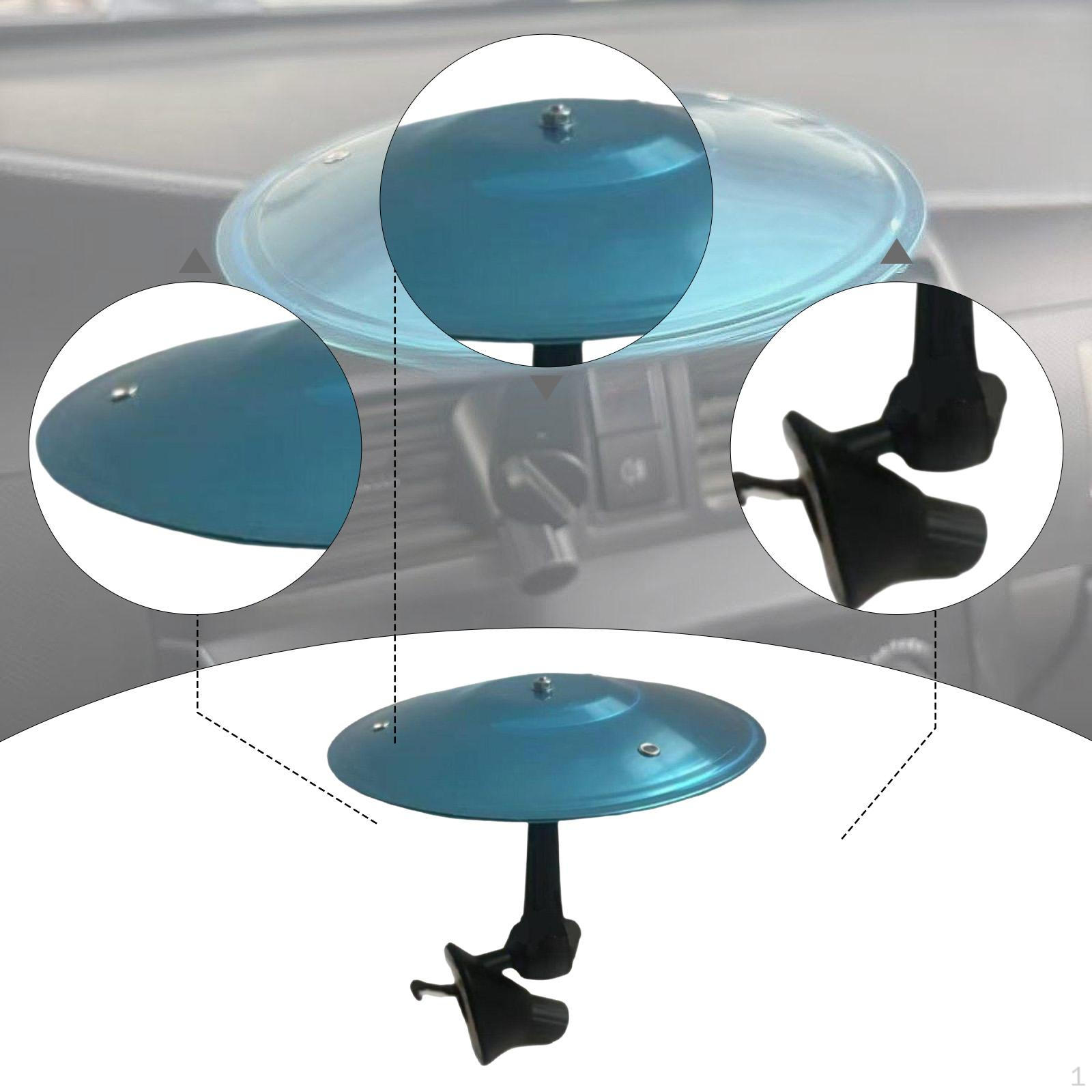 

Автомобільний тарілковий кліп на повітрозабірник Компактний барабан Нержавіюча сталь для любителів музики Водіїв 155 mm