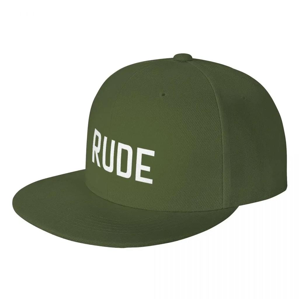 Rude Baseball Cap Visor western Hat Unisexs Tennis Womens