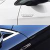 Car Sticker 2025 Hot 2Pcs 3D Metal Car Body Sticker Trunk Decorative Badge Emblem Decal Accessories For Tesla Model 3 Y S X 2021