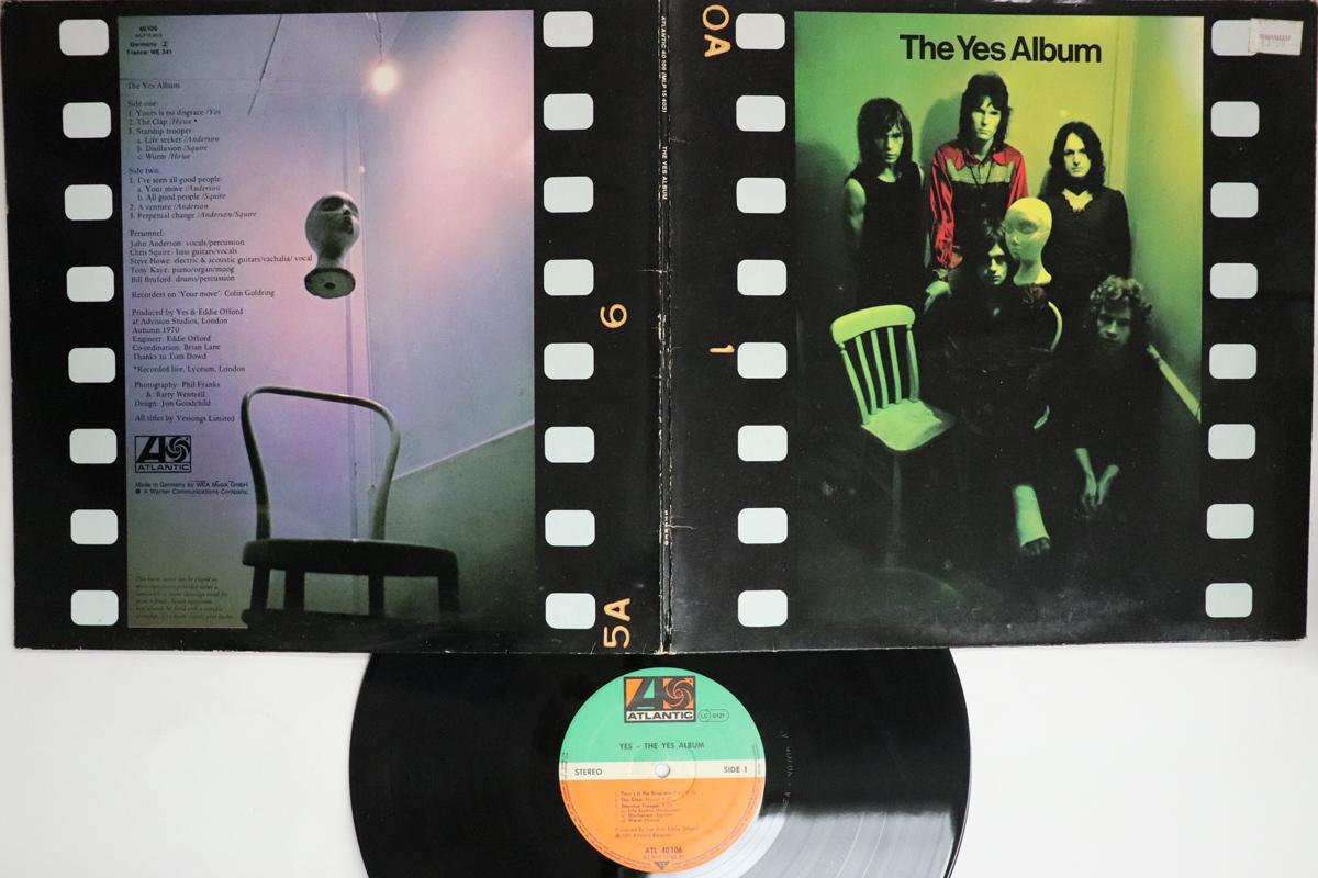 

LP Record YES Yes Album ATL40106 ATLANTIC Europe Rock Used