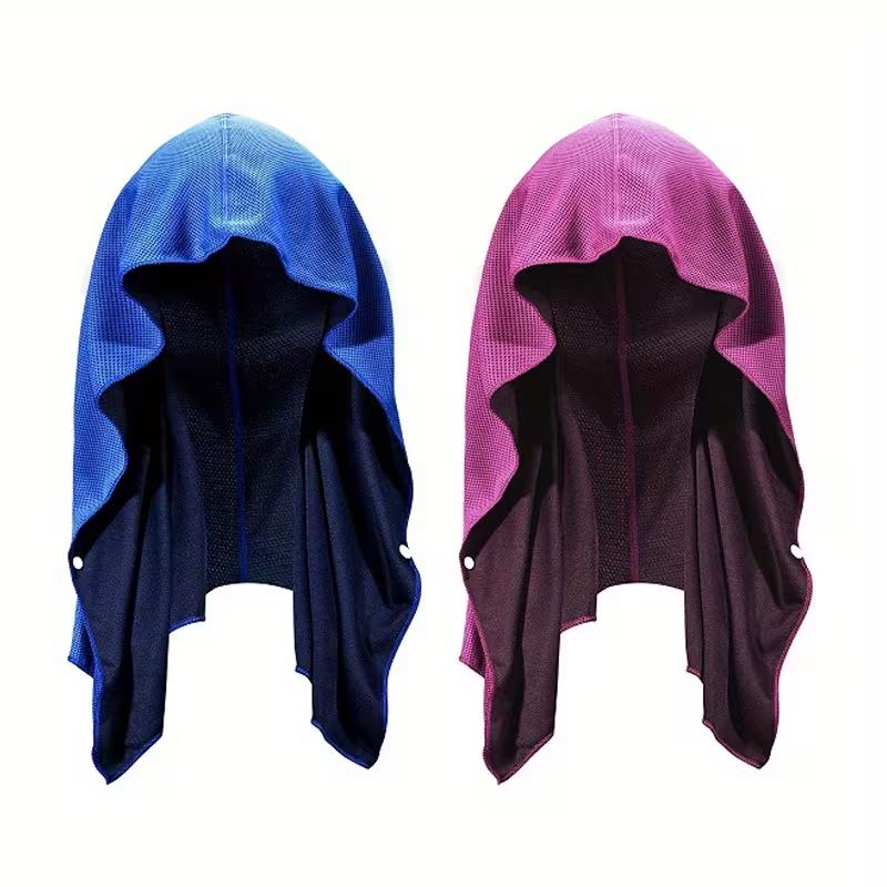 

2Pack Cooling Quick Dry Towels Men Women Ideal Sports Camping Cycling Running Fitness Breathable Sweat Absorbent Fast Drying