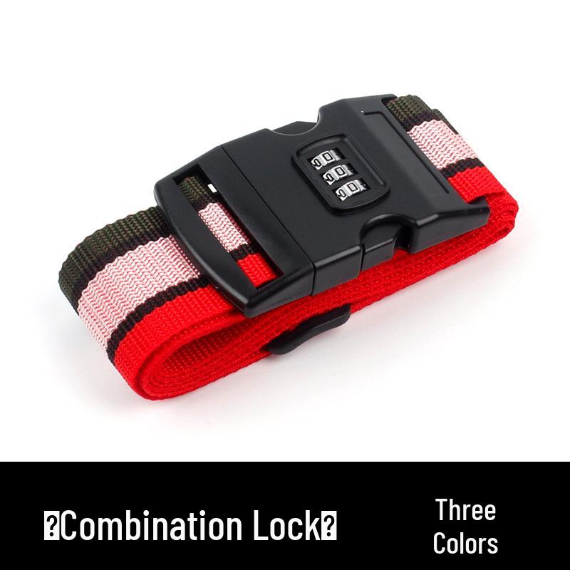 

One-Word Password Luggage Strap: Secure Tie-Down & Reinforcement for Suitcases