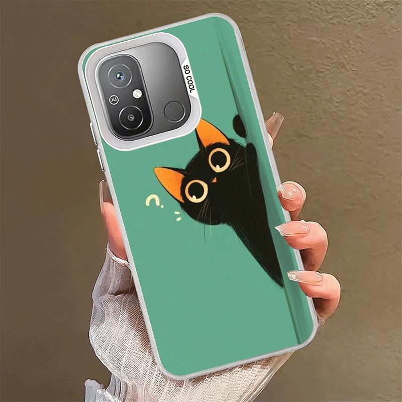 Katze Niedliches Kätzchen Cartoon Stoßfeste Handyhülle für Xiaomi Poco X7 X6 X5 X3 Pro F7 Ultra M8 Redmi 15C 15 14C 13C 12C 10C 13 12 10