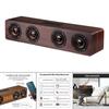 12w Wooden Soundbar Retro 4 Speakers for